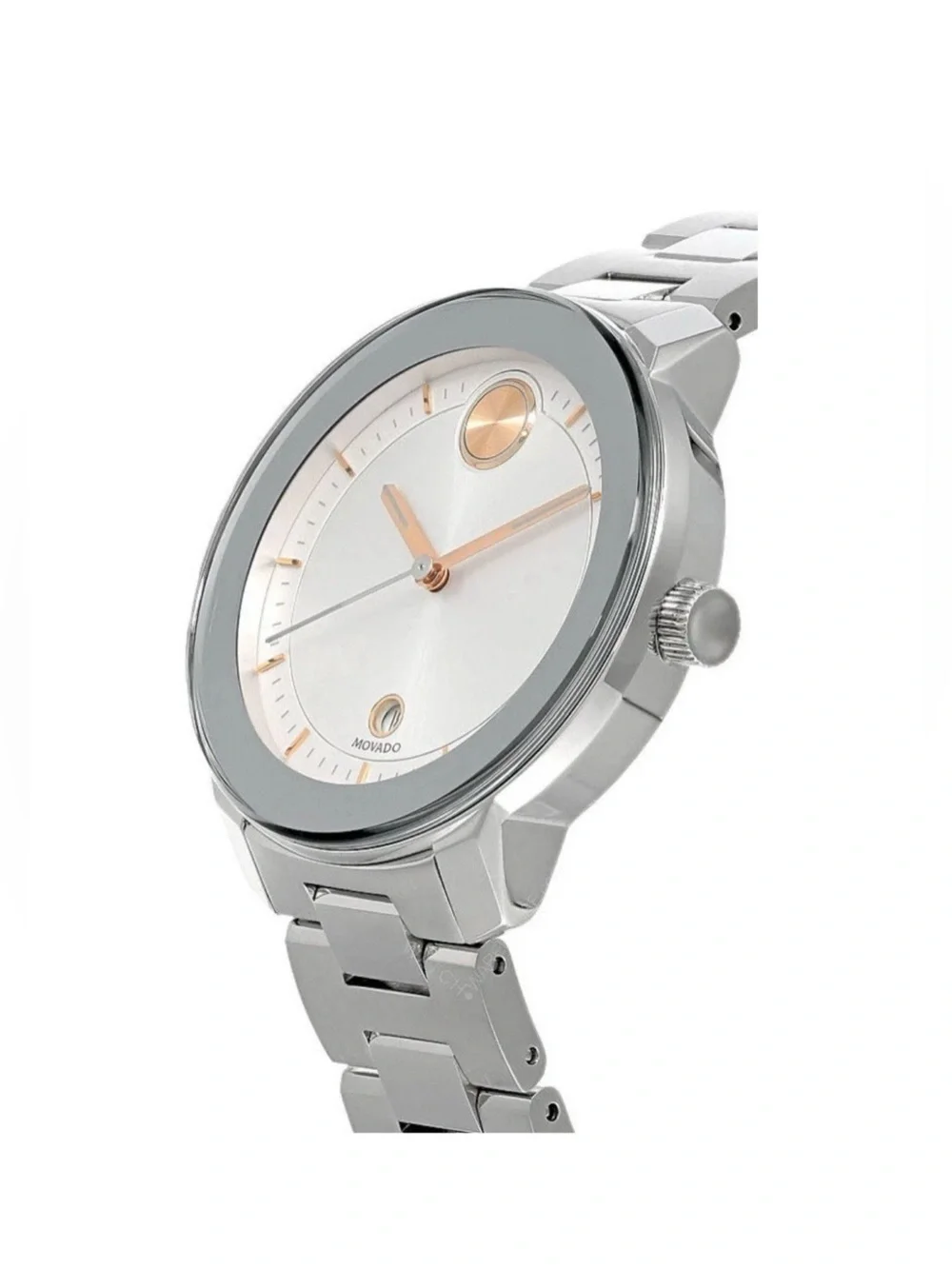 Movado Bold Women’s Verso Stainless Steel Bracelet Watch 3600747